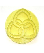 Three 3 Petal Quilt Pattern Celtic Knot Cookie Stamp Embosser Made In US... - £3.18 GBP