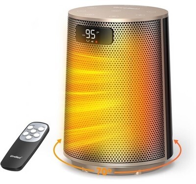 Space Heater, Electric Portable Heaters for Indoor Use with Thermostat and Remot Item image 2