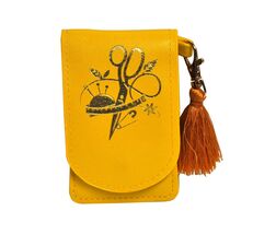 Sew Chic Yellow Sewing Kit With Gold Tassel - $11.60