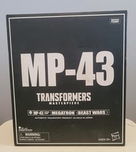 Hasbro Transformers Masterpiece Beast Wars Megatron Mp-43 Boxed Takara T... - $599.95