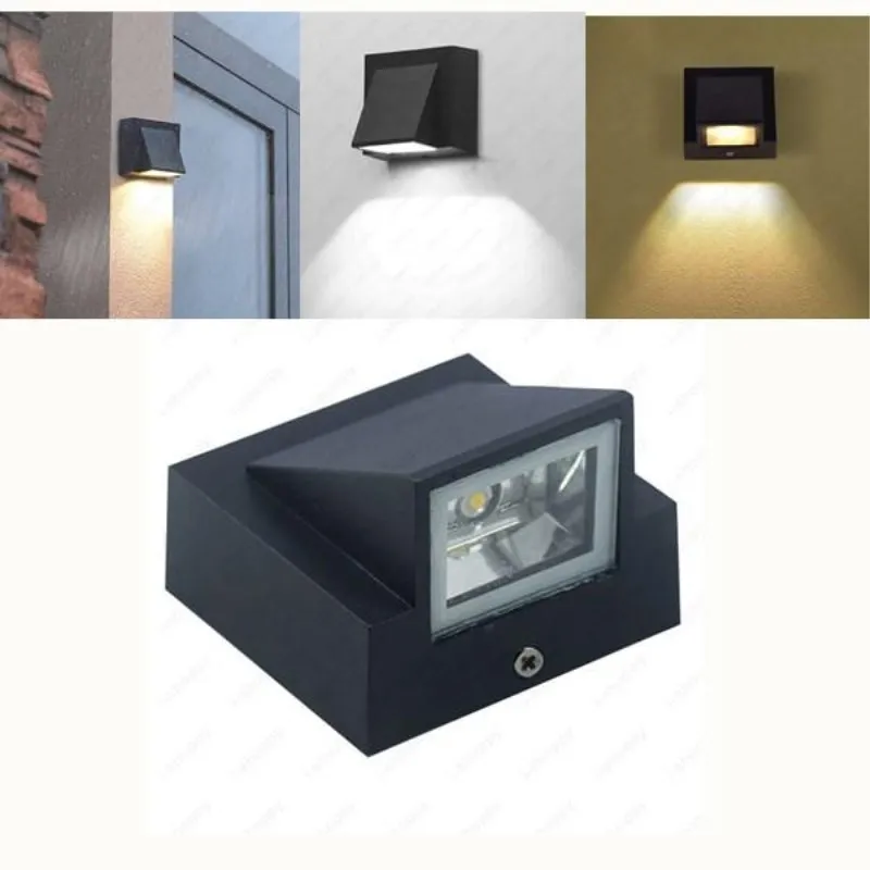 Single Head LED Wall Lamp Waterproof IP65 Garden Corridor Lamp Outdoor Indoor - £12.24 GBP+