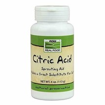 NOW Foods, Citric Acid, Sprouting Aid, Great Substitute for Salt, Preservativ... - £7.14 GBP