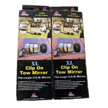 Left Right Tow Mirrors Pair Of Prime Products 30-0096 XL Clip On - £28.10 GBP