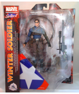 Marvel Winter Soldier 7&quot; Action Figure Diamond Select Disney Store Exclu... - £14.69 GBP