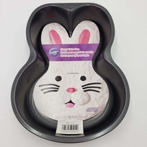 Wilton Bunny Head Easter Rabbit Cake Pan Mold Tin 12&quot;x8&quot;x2&quot; NEW - £15.56 GBP