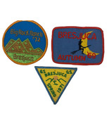3 Girl Scouts of America Patch Badges 1969 Rare Halloween Bresjuca Red R... - $1,297.78 MXN