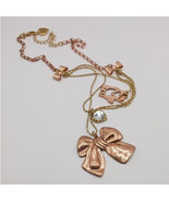Betsey Johnson Bow Necklace - $109.41 CAD