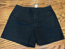 NEW Banana Republic Factory Woman’s Chino Shorts 5” Inseam Black Size 12... - $39.59