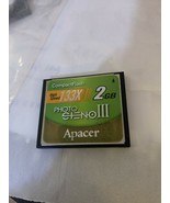 Apacer 2GB Compactflash Cf Card Memory - $31.88 CAD