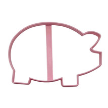 Pig Farm Animal Large Size Side View Outline Cookie Cutter Made In USA PR4590 - £2.38 GBP