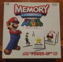 Memory Challenge Super Mario Edition Board Game Hasbro Nintendo  InComplete - $19.39