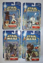 Star Wars Attack of The Clones AOTC Hasbro (Set of 4) collection 1 NIB - £11.99 GBP
