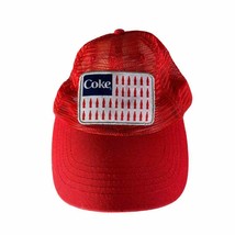 Coke Hat Snapback Cap Red Flag Coca-Cola Cap Vintage Style Unisex Collectible - £16.51 GBP