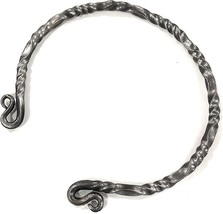 Forged Iron Neck Torc, Forged Torc, Viking Torc, Medieval Nordic Torc, Handforge - £23.58 GBP