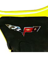 C6 Corvette Crossed flag Metal Under hood Emblem 05-13 - £62.39 GBP