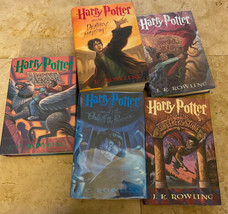 Lot of 5~ Hardcover Harry Potter Book Series by J. K. Rowling~Book - £23.40 GBP
