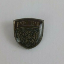 Vintage Man On Horse Pacific Trail Lapel Hat Pin - £4.27 GBP