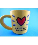 Carlsbad Caverns Souvenir Mug Yellow with Purple Interior Whites City - £9.45 GBP