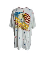 Vintage T Shirt Size XL Bald Eagle Fighter Jet Cant Touch This Desert Storm - £19.75 GBP