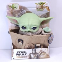 Star Wars The Child Plush Premium Bundle Talking Baby Yoda Mandalorian Bag GROGU - $19.99