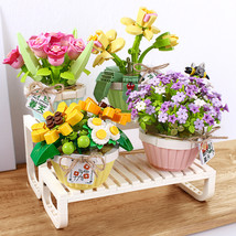 Toy Building Blocks Small  Flower Series - £25.56 GBP
