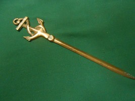 Great Brass Nautical design LETTER OPENER  8.5&quot; - £15.21 GBP