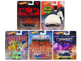 Retro Entertainment 2022 G Case 5 piece Set Diecast Cars Hot Wheels - £53.38 GBP