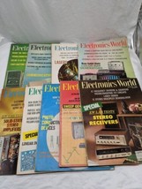 Lot Of (9) 1968 Electronics World Magazines Jan-Mar May-July Sept Nov-Dec - £22.97 GBP