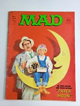 1974 MAD Magazine Paper Moon Satire Great Watergate Back Cover. VG M317 - £9.47 GBP