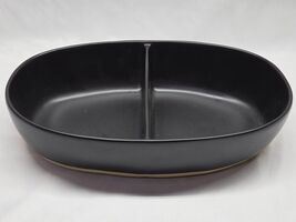 HEARTH &amp; HAND With Magnolia Stoneware 12.5&quot; x 7.75&quot; Divided Serving Bowl - $42.36 CAD