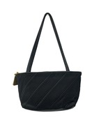 Sharif Americana Canvas Shoulder Bag Black Purse Heavy Gold Metal Vintage  - €16,64 EUR