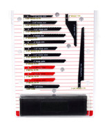 30pc Jigsaw Blade Set w/ Pouch Wood Metal Knife - $11.29