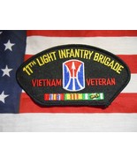 US ARMY 11TH LIGHT INFANTRY BRIGADE VIETNAM VETERAN PATCH - £5.50 GBP
