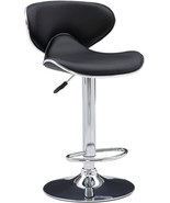 Black/Chrome Barstool By Powell Furniture. - $2,320.16 MXN