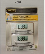 Defiant Automatic 15 Amp Digital 24-Hour Slim Fit Indoor Plug-In Timer 2... - $272.43 MXN