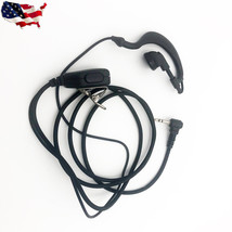 Earpiece Ptt Mic G Shape For Cobra Two Way Radio Cxt235 Cxt135 Microtalk - $17.99