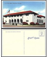 FLORIDA Postcard - Clearwater, Post Office F14 - $2.84