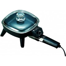 Brentwood 6 in. Electric Skillet with Glass Lid - £53.31 GBP