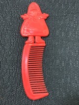 MCDONALDS GRIMMACE RED COMB 1980 TOY VINTAGE USA GIVEAWAY PREMIUM COLLEC... - $6.00