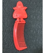 MCDONALDS GRIMMACE RED COMB 1980 TOY VINTAGE USA GIVEAWAY PREMIUM COLLEC... - $6.00