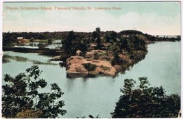 Postcard Thurso Grindstone Island Thousand Islands St Lawrence River - £3.86 GBP