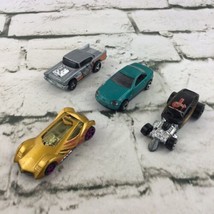 Hot Wheels Diecast Collectible Cars Lot Gold Teal Black Dragster - $9.89