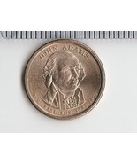 2007 John Adams One Dollar Commemorative Coin - $65.95 MXN