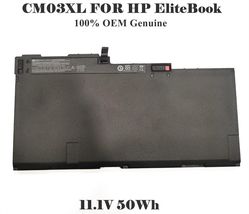 Genuine OEM CM03XL Battery For HP Elitebook 840 845 740 745 750 G1 G2 717376-001 - £32.87 GBP