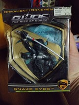 GI JOE RISE OF COBRA ORNAMENT snake eyes - $14.84