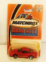Matchbox 2002 Hero City Collection #9 Porsche 911 Turbo Red Mint On Card - £11.74 GBP