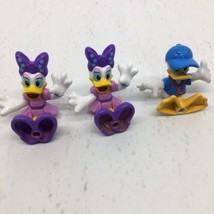 Disney Donald And Daisy Duck PVC Figures Cake Topper Figures 3" - £6.18 GBP
