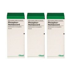 3 PACK Heel Phosphor Homaccord 30 ml no voice hoarseness, Oral drops - £33.96 GBP