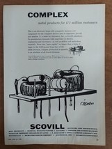 Scovill Manufacturing Waterbury CT Airtronics 1958 Vintage Print Ad - $8.90