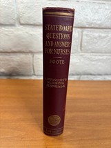 Antique 1919 Nurse Exam Study Book State Board Questions &amp; Answers for N... - £17.22 GBP